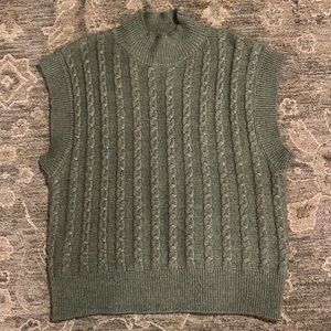 Turtleneck Sweater Vest